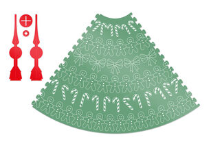 X-mas Cappie Treetopper Green Tree