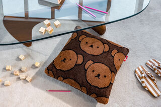 Square Pillow Teddy x Boris Brown