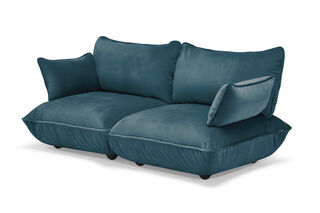 Sumo Armrest Velvet Petrol