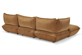 Sumo Corner Sofa Velvet Almond
