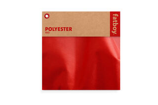 Polyester Color Swatch Red