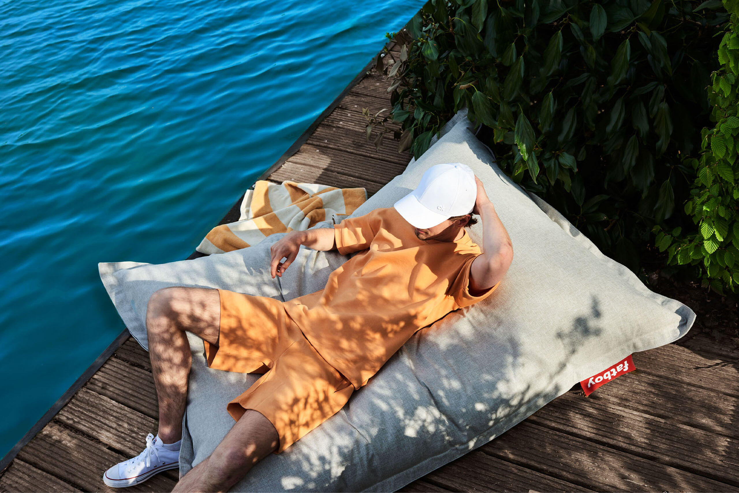 Waterproof Fatboy Original Outdoor: wasserabweisender Sitzsack für draußen | Fatboy