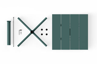 Fred's Square Bistreau Dark Sage