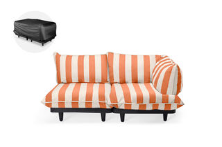 Paletti Set Small RIGHT Stripe Orange Creme