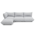 Sumo Corner Sofa Boucle Grey
