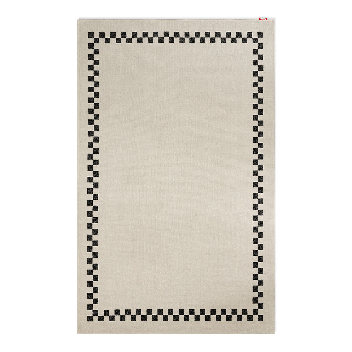 Carpretty Grand Check Border Anthracite/Creme