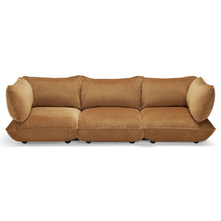 Sumo Sofa Grand Velvet Recycled Almond
