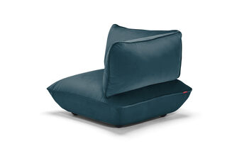 Sumo Corner Seat Velvet Petrol