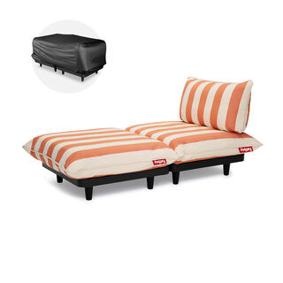 Paletti Daybed Stripe Orange Creme