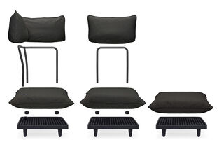Paletti Hocker Seat Thunder Gre