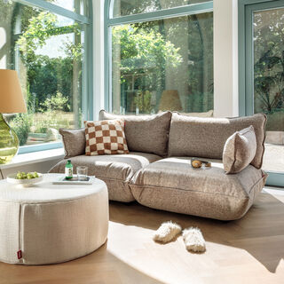 Sumo Sofa Medium Boucle Brown