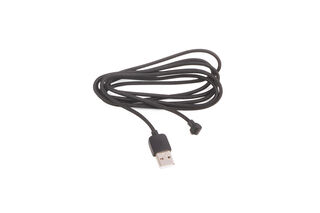 Charging cable magnetic 6 mm pogopin (black 1.5 m)