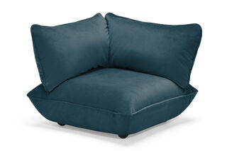 Sumo Corner Seat Velvet Petrol