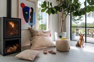Point boucle beige