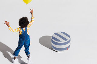 Point Outdoor Stripe Ocean Blue