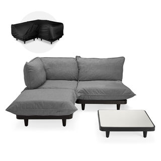 Paletti Set Medium Rock Grey + Table Light Grey