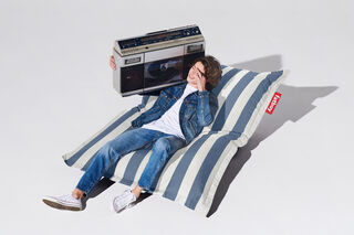 Original Outdoor Stripe Ocean Blue