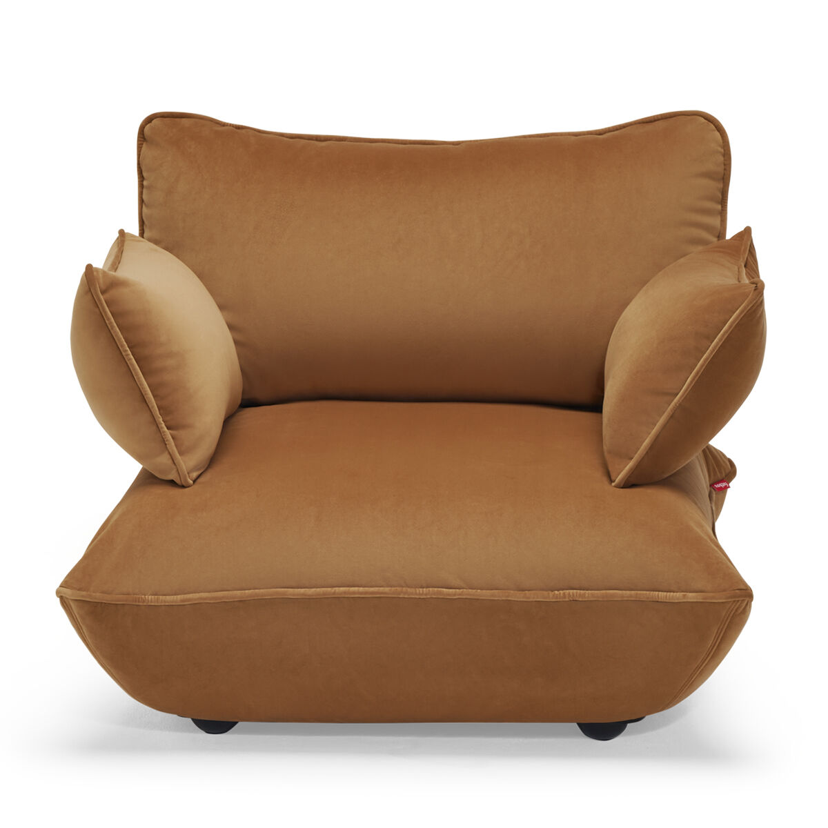 Sumo Loveseat Velvet Almond