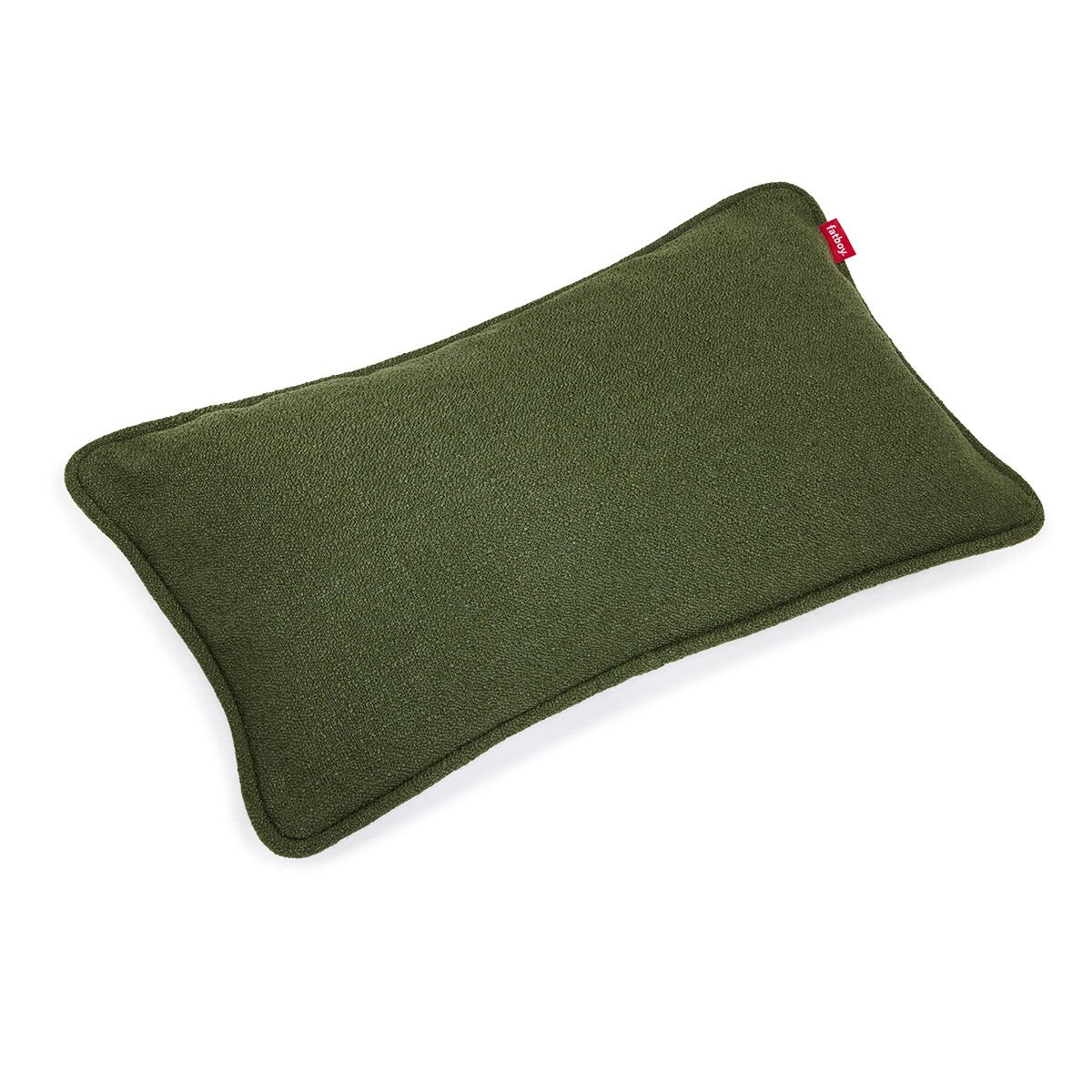 Puff Pillow Boucle Leaf Green