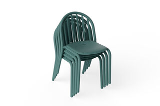 Fred's Chair Set Dark Sage (4 pcs)