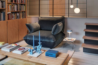 Sumo Armrest Velvet Petrol